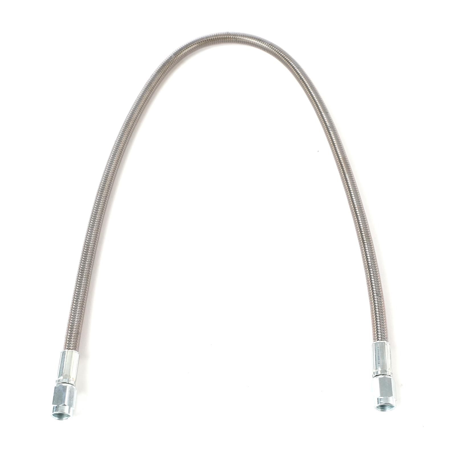 Fragola -3AN Clear Covered Assembly Straight x Straight 22in