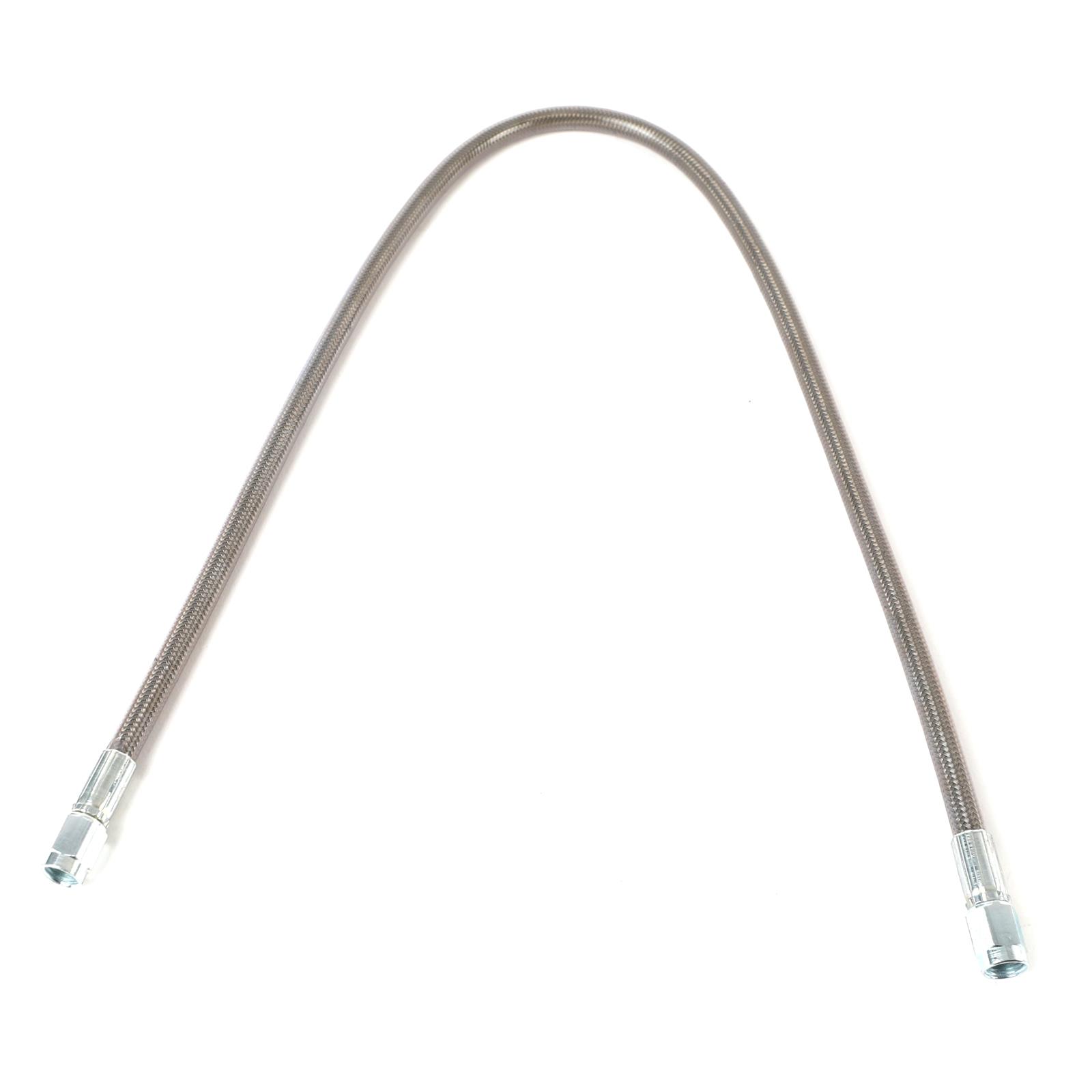 Fragola -3AN Clear Covered Assembly Straight x Straight 24in