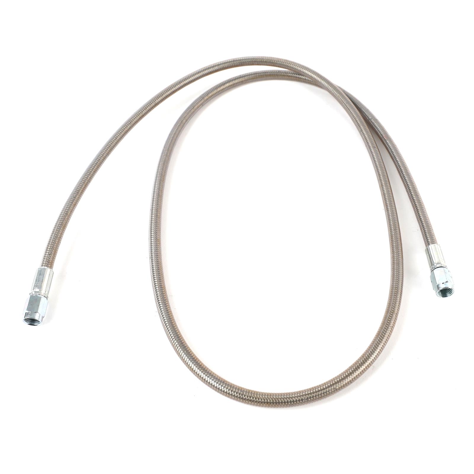 Fragola -3AN Clear Covered Assembly Straight x Straight 48in