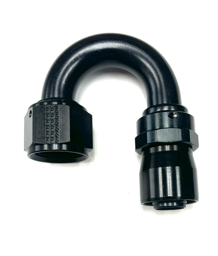 Fragola #12 180-Degree Crimp Hose Fitting 3118012 Fragola #12 180-Degree Crimp Hose Fitting 3118012