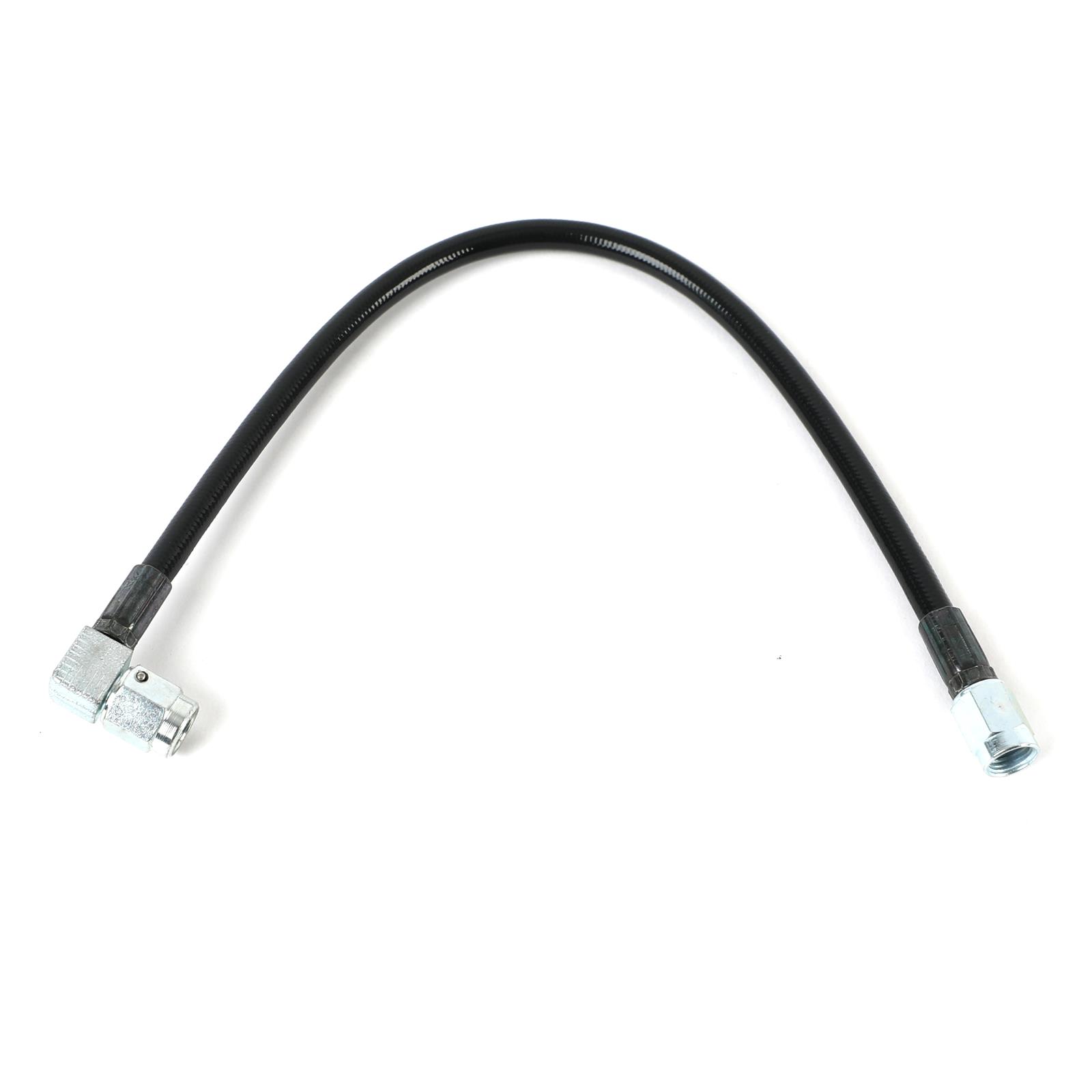 Fragola -3AN Black Covered Assembly Straight x 90ft 12in