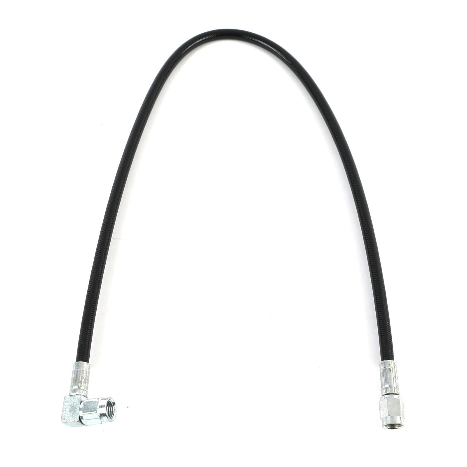 Fragola -3AN Black Covered Assembly Straight x 90ft 22ft