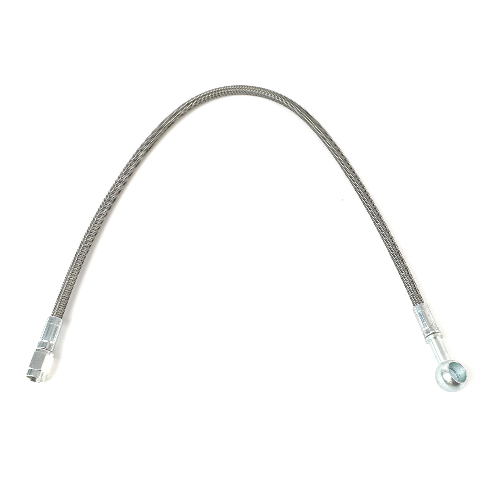 Fragola -3AN Hose Assembly Straight x 7/16 BJO 18in