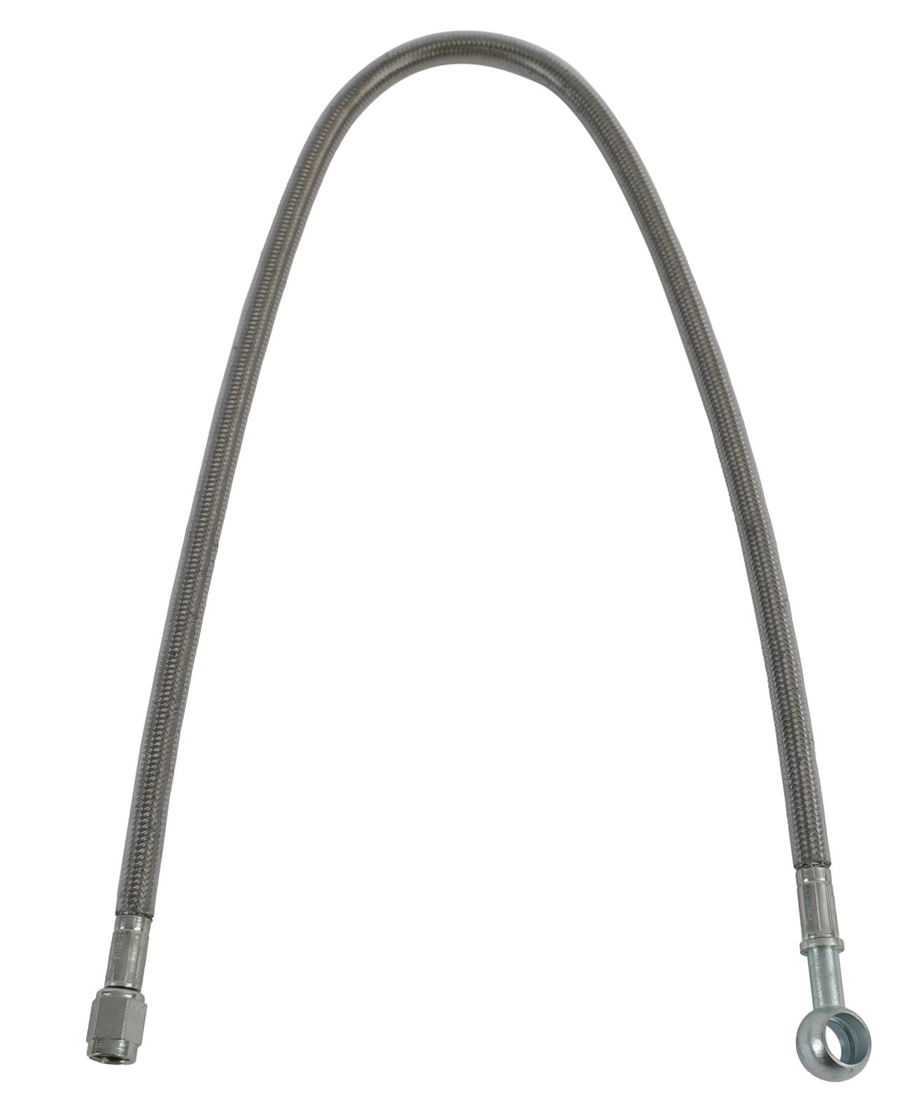 Fragola -3AN Clear Covered Straight x 7/16 BJO 24in