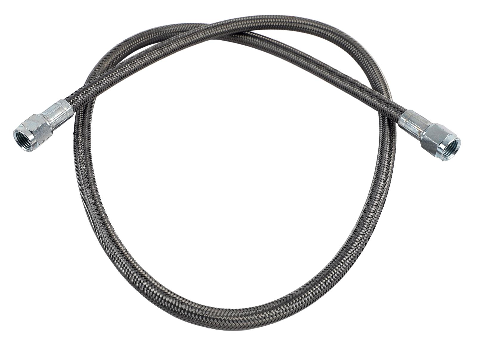 Fragola -6AN Hose Assembly Straight x Straight Steel Nut 42in