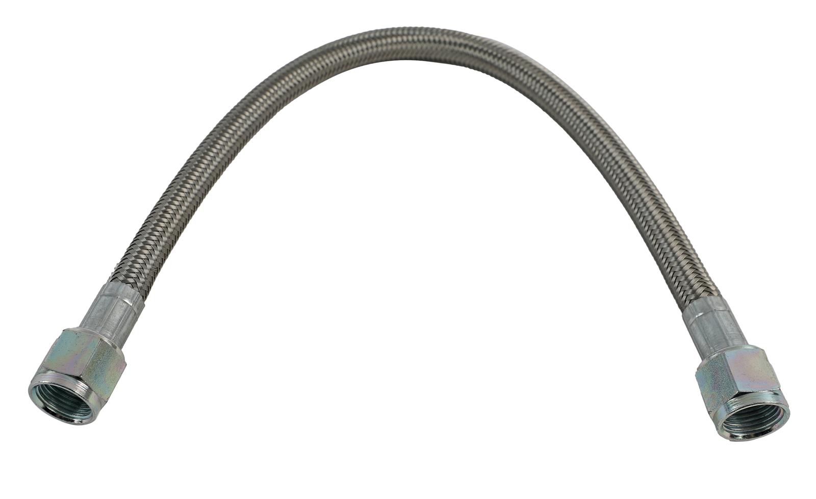 Fragola -8AN Hose Assembly Straight x Straight Steel Nut 16in