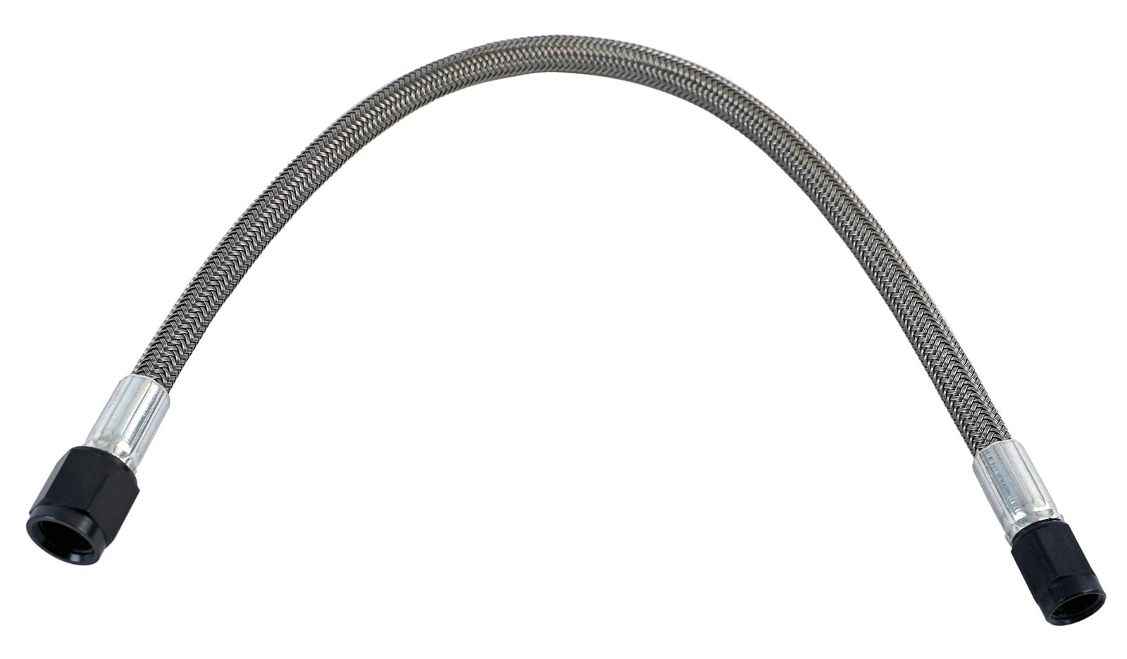 Fragola -3AN x -4AN Nut 4AN Nitrous Line 12in Black Nuts