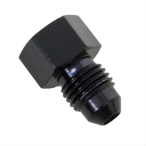 Fragola -4AN Aluminum Flare Plug - Black thumbnail 2