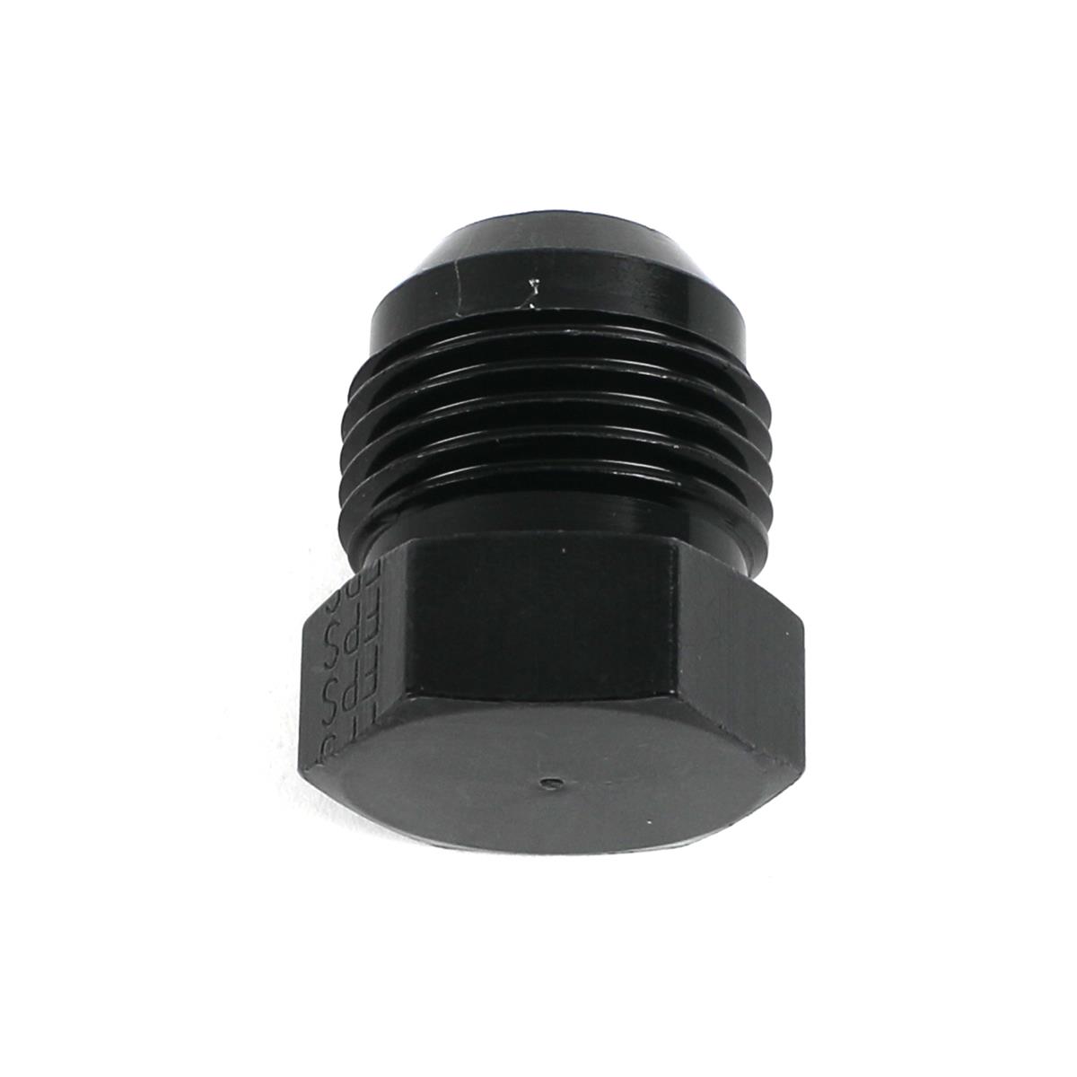 Fragola -10AN Aluminum Flare Plug - Black thumbnail 2