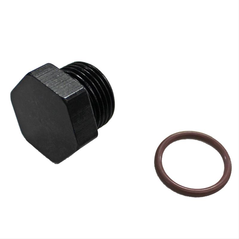Fragola -12AN Port Plug 1 1/16-12 - Black thumbnail 2