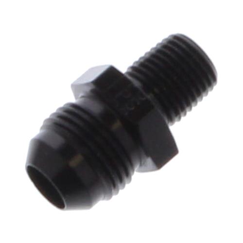 Fragola -8AN x 1/4 NPT Straight Adapter - Black thumbnail 3