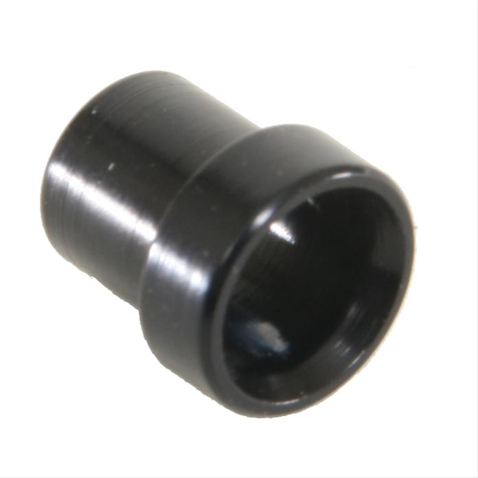 3 AN FITTING TUBE NUT and TUBE SLEEVE BLACK ANODIZED ALUMINUM AN FITTINGS