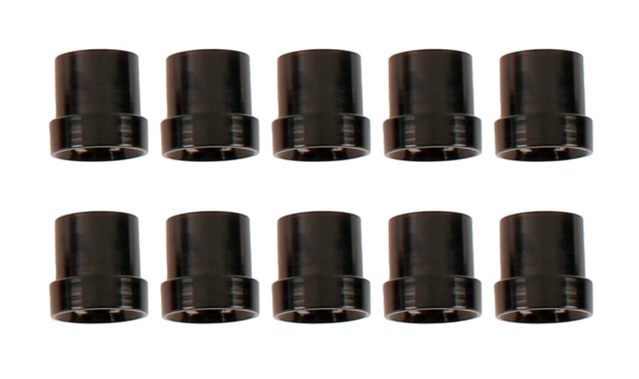 Fragola -6AN Tube Sleeve Black 10 Pack