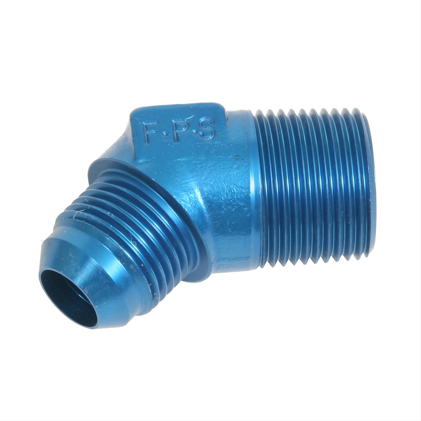 Fragola -10AN x 3/4 NPT 45 Degree Adapter thumbnail 2