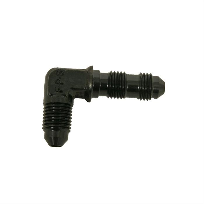 Fragola -4AN x 90 Degree Bulkhead - Black thumbnail 2