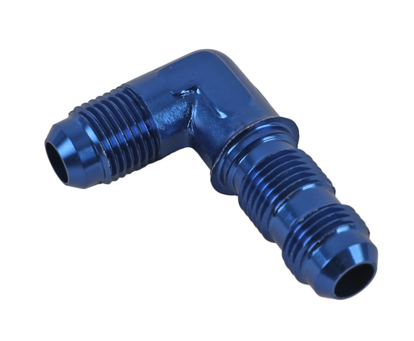 Fragola -6AN x 90 Degree Bulkhead - Blue thumbnail 2