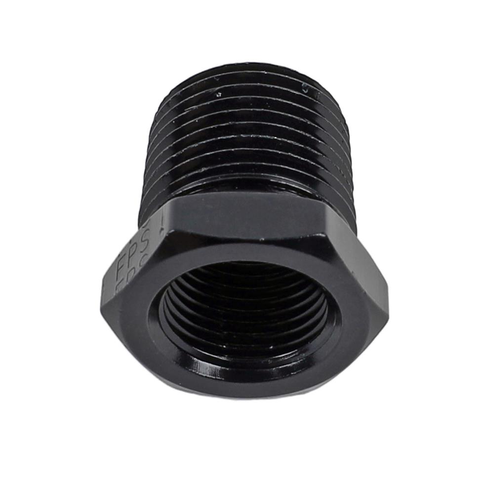 Fragola 3/8 x 1/2 Pipe Reducer Bushing - Black thumbnail 2