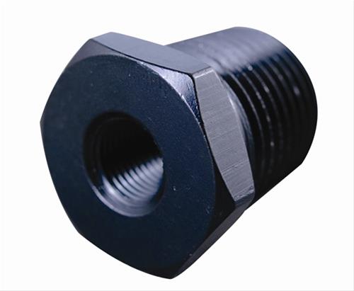 Fragola 1/4 x 3/4 Pipe Reducer Bushing - Black thumbnail 2