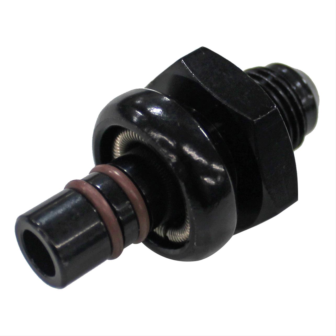 Fragola -6AN x Ford E.F.I. Return .435in Shank - Black thumbnail 2