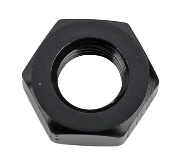 Fragola -3AN Bulkhead Nut - Black