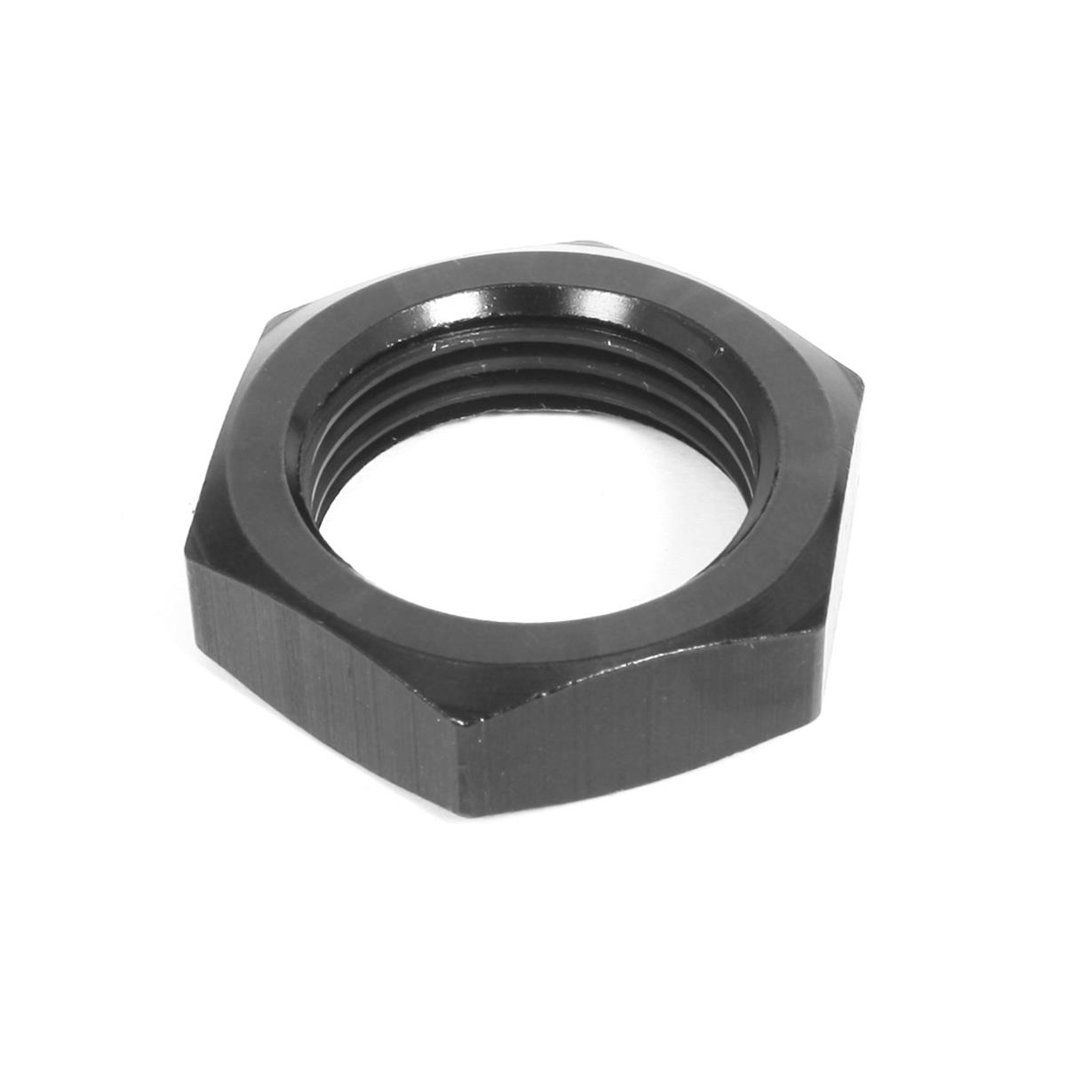 Fragola -12AN Bulkhead Nut - Black