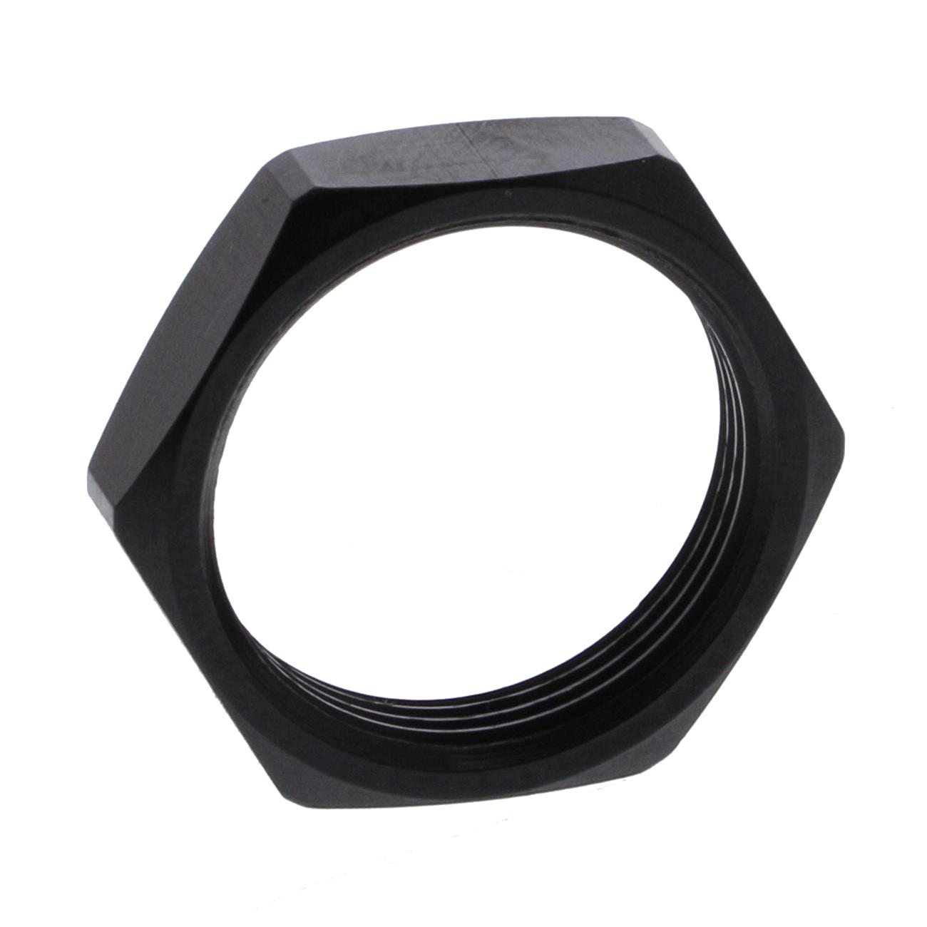 Fragola -20AN Bulkhead Nut - Black