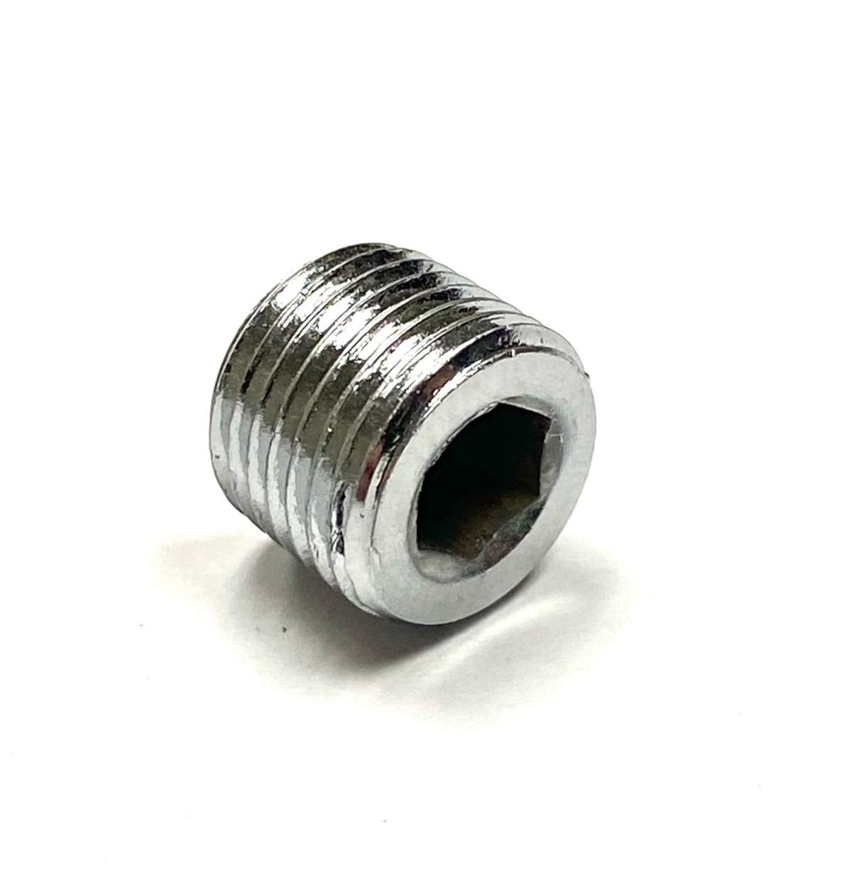 Fragola 1/8 NPT Pipe Plug- Internal Chrome