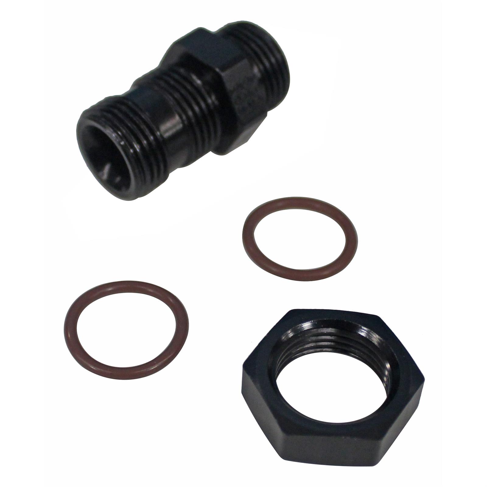 Fragola -10AN O-Ring x 7/8-14 (10) O-Ring Adapter - Black
