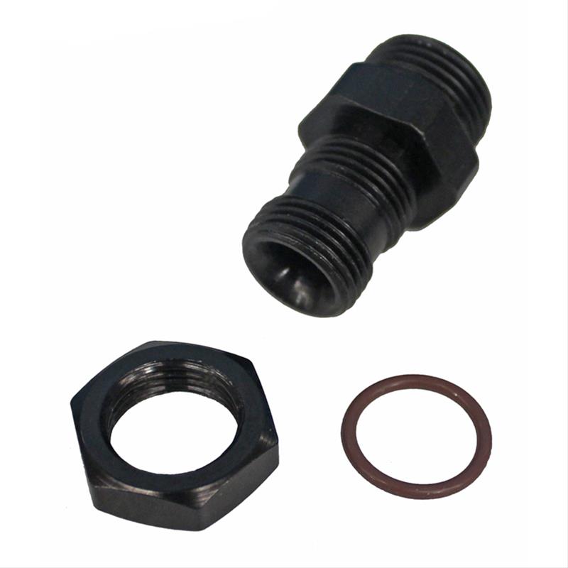 Fragola -10AN O-Ring x 3/4-16 (8) O-Ring Adapter - Black thumbnail 2
