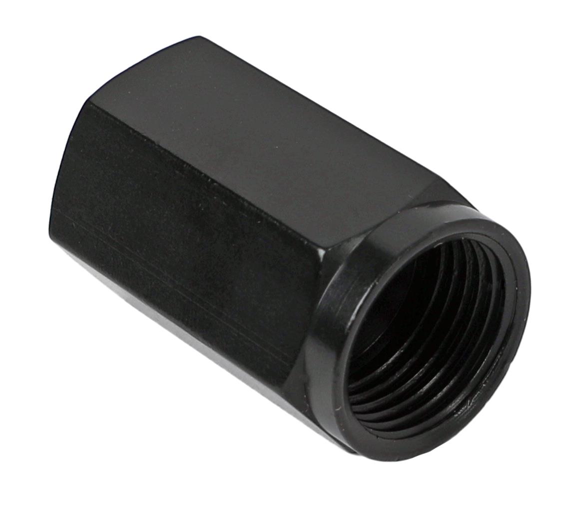 Fragola -8AN Inline Oil Temp Adapter - Black thumbnail 2