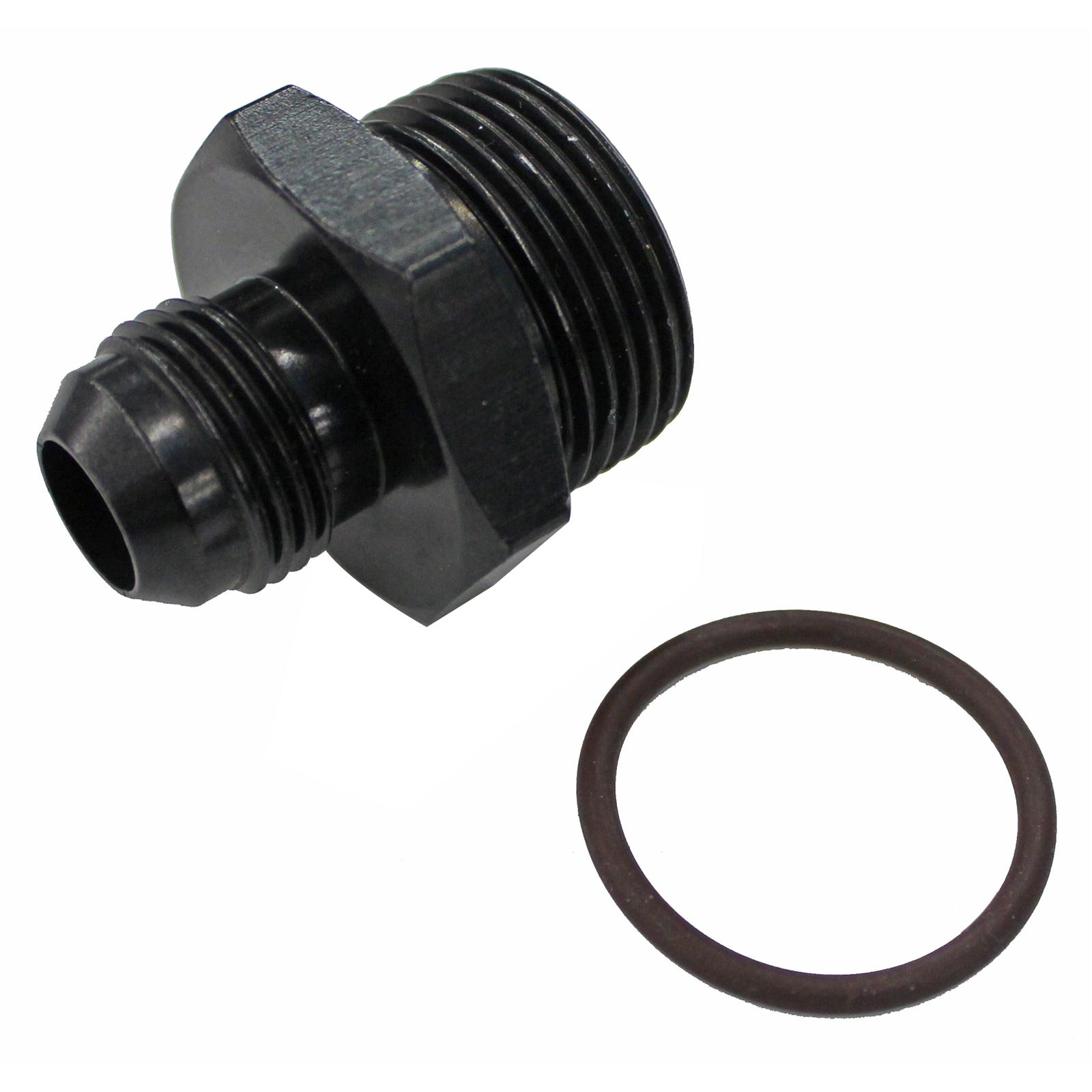 Fragola -10AN x 1 5/16-12 (16) Radius Fitting - Black