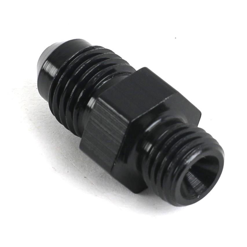 Fragola -4AN x 3/8 - 24 (3) Radius Fitting - Black thumbnail 4