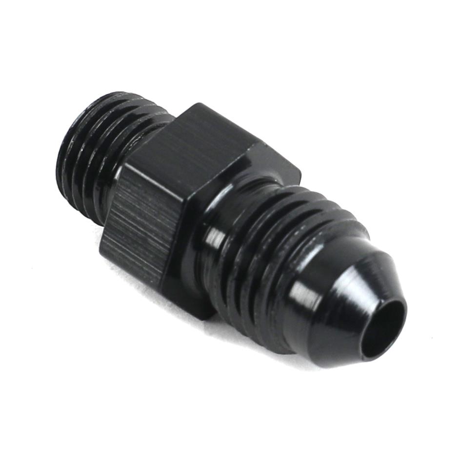 Fragola -4AN x 3/8 - 24 (3) Radius Fitting - Black thumbnail 2