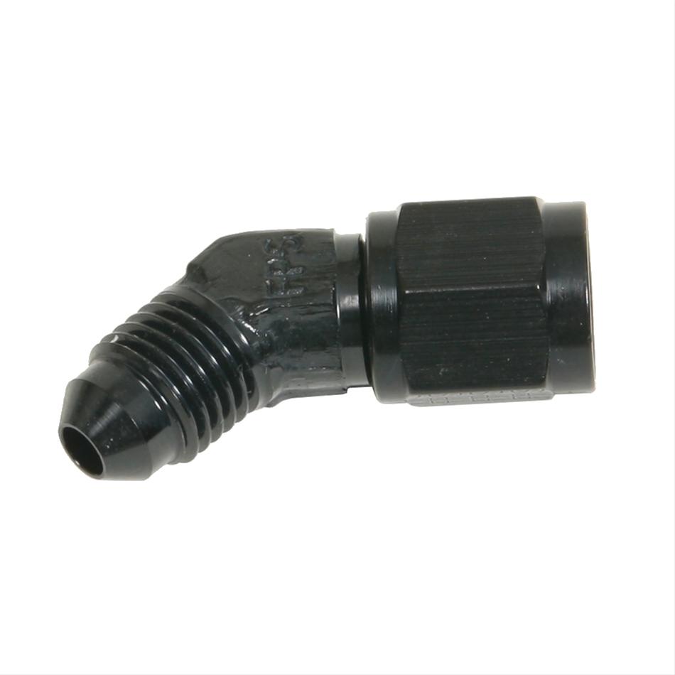 Fragola -4AN Female - Male Flare 45 Degree - Black thumbnail 2