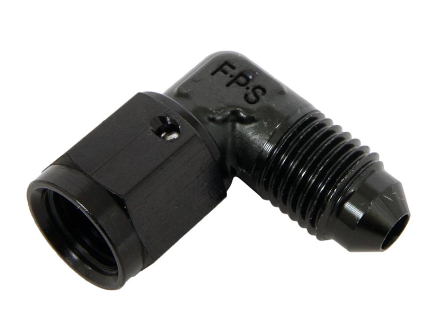 Fragola -4AN Female - Male Flare 90 Degree - Black thumbnail 2