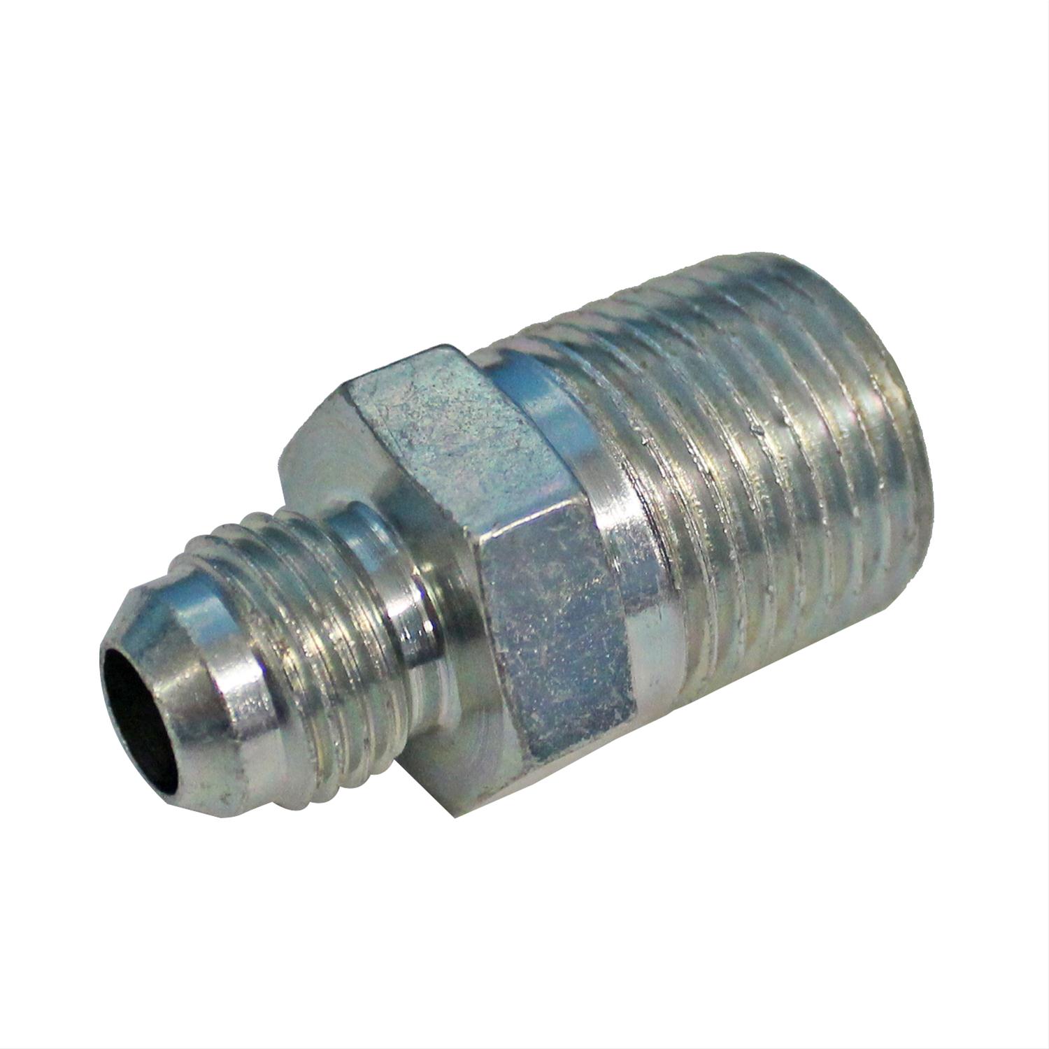 Fragola -6AN x 1/2 NPT Straight Adapter - Steel