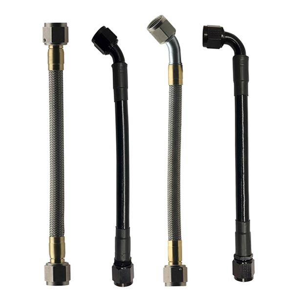 Fragola -10AN PTFE Hose Assembly Straight x Straight 24in