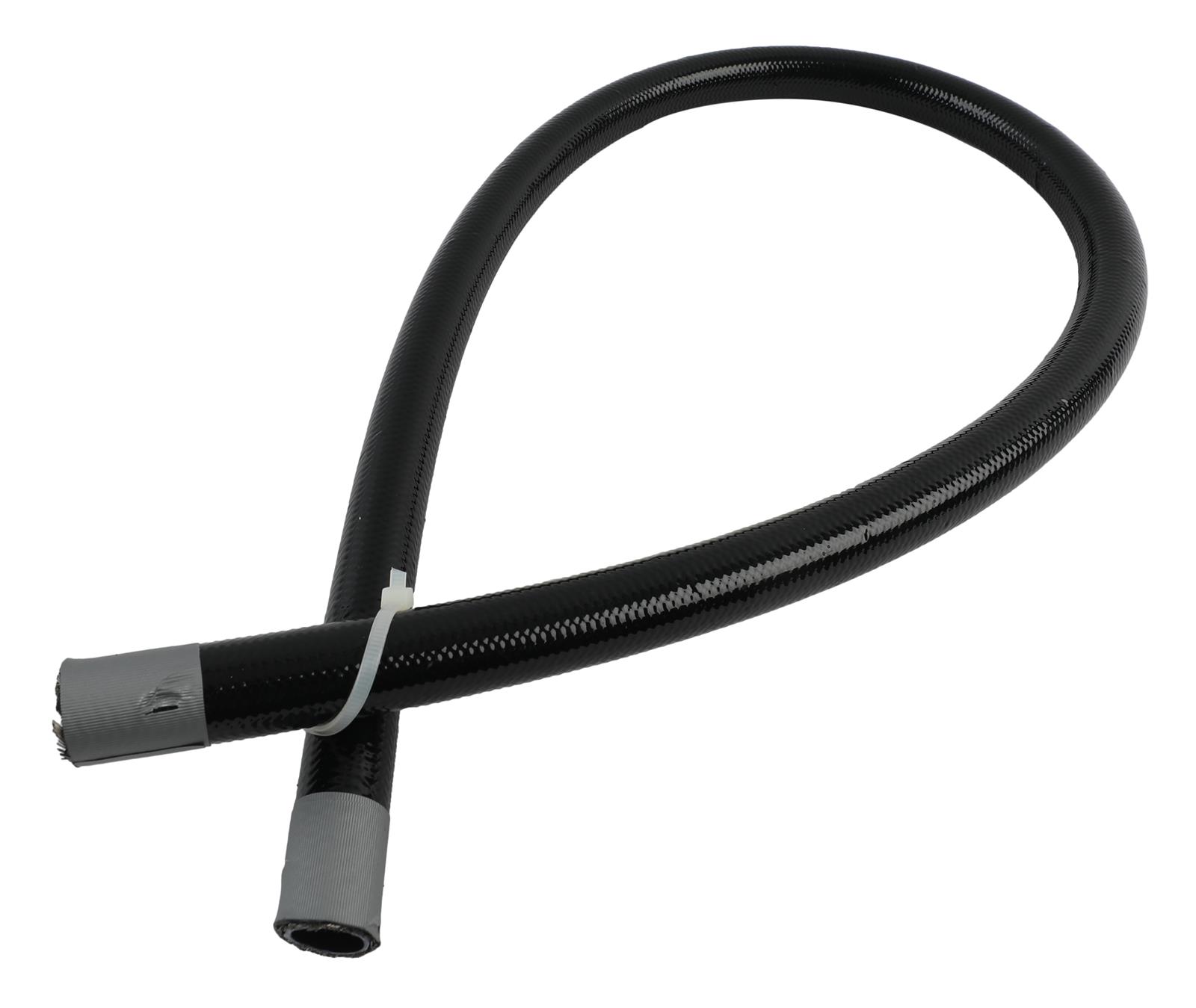 Fragola -12AN PTFE Hose w/ Black Cover- 3 Feet