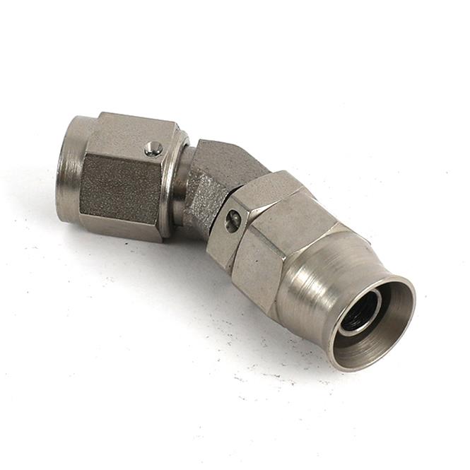 Fragola -6AN x 45 Degree Hose End Forged thumbnail 2