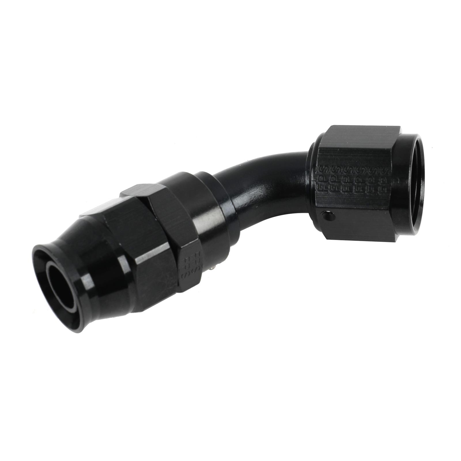 Fragola -10AN Real Street x 60 Degree Hose End Black For PTFE Hose