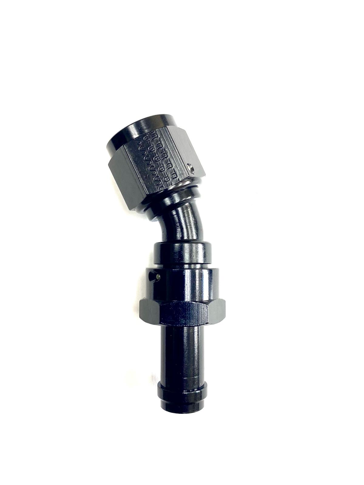 Fragola -6AN 30 Degree EZ Street Hose End Black thumbnail 2