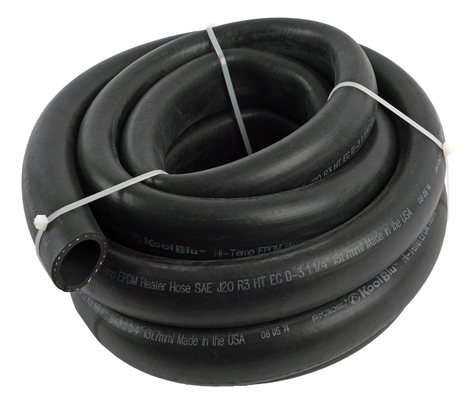 Fragola 1-1/4 Black Push-Lok Hose - 20 Feet