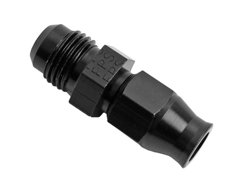 Fragola -6AN Male x 5/16in Tube AN Adapter Fitting Black thumbnail 2