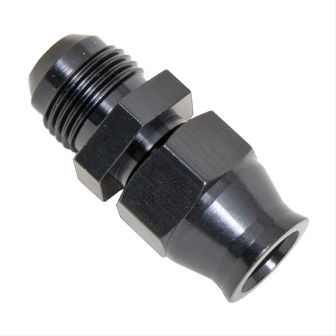 Fragola -8AN Male x 1/2in Tube AN Adapter Fitting Black thumbnail 2