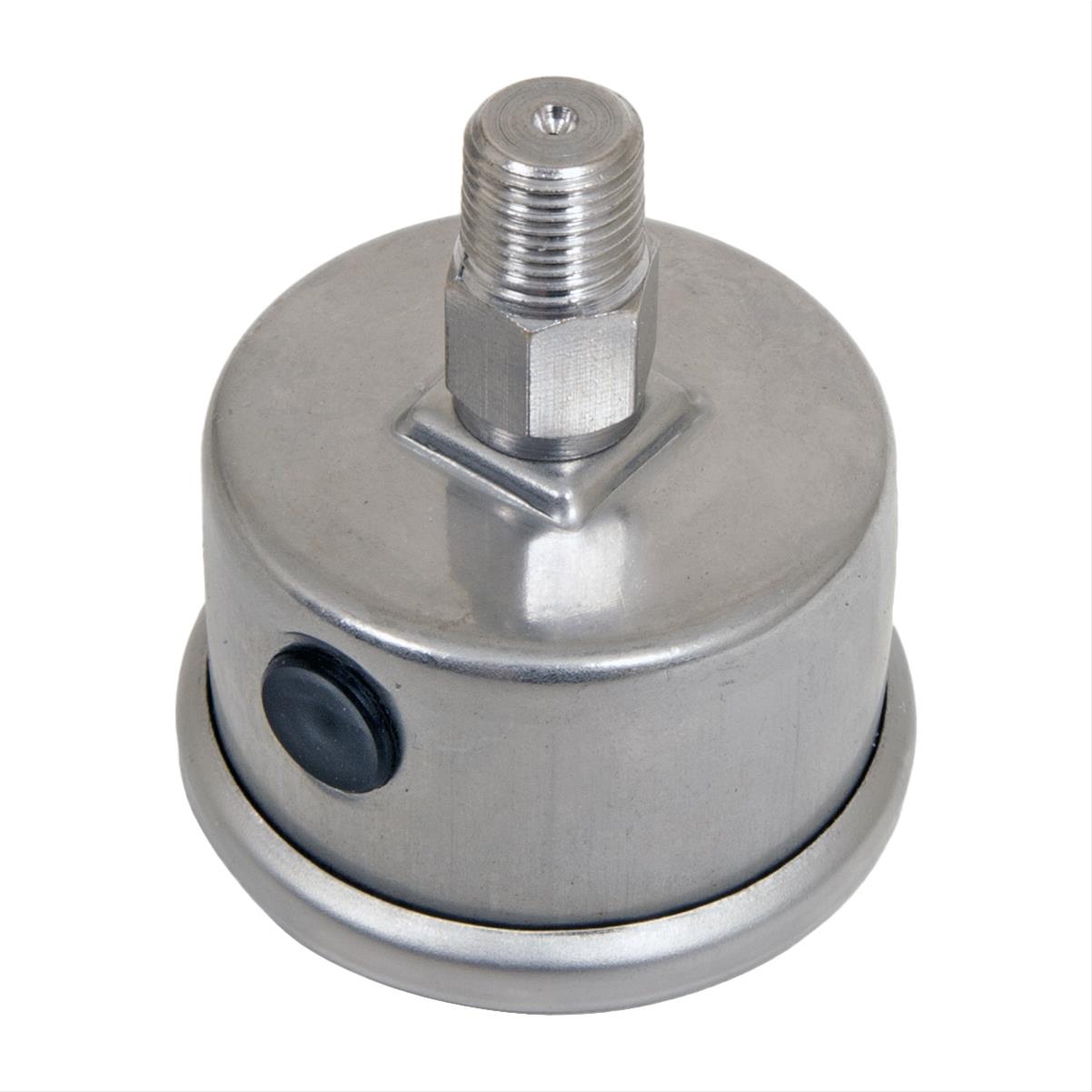 Fragola Fuel Pressure Gauge 0-60 PSI Liquid Filled thumbnail 2