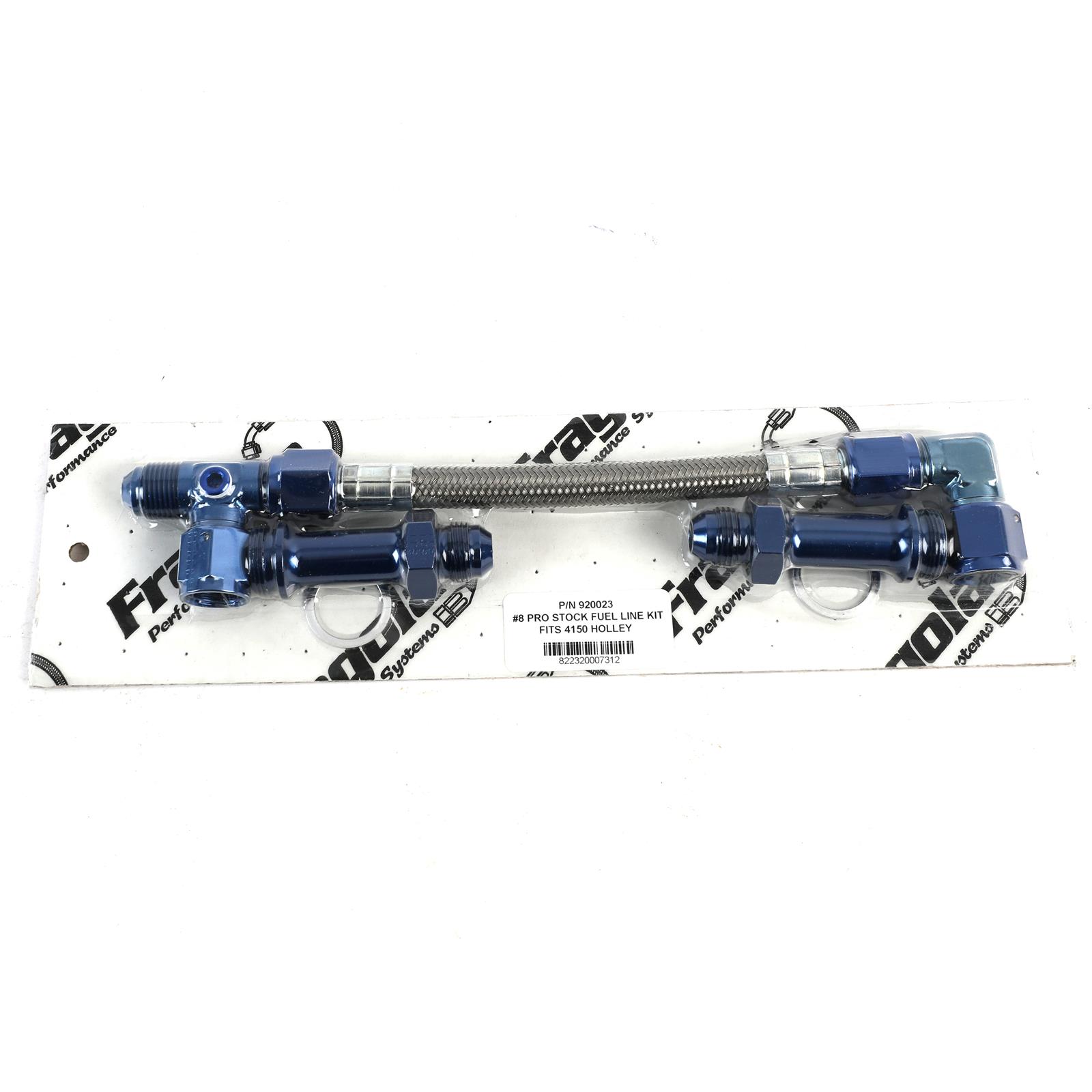 Fragola -8AN Pro Stock Fuel Line Kit - 4150
