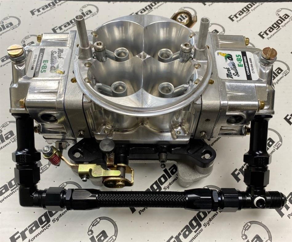Fragola 7/8-20 Dual Inlet 4150 -6AN Competition Fuel Line Kit thumbnail 2
