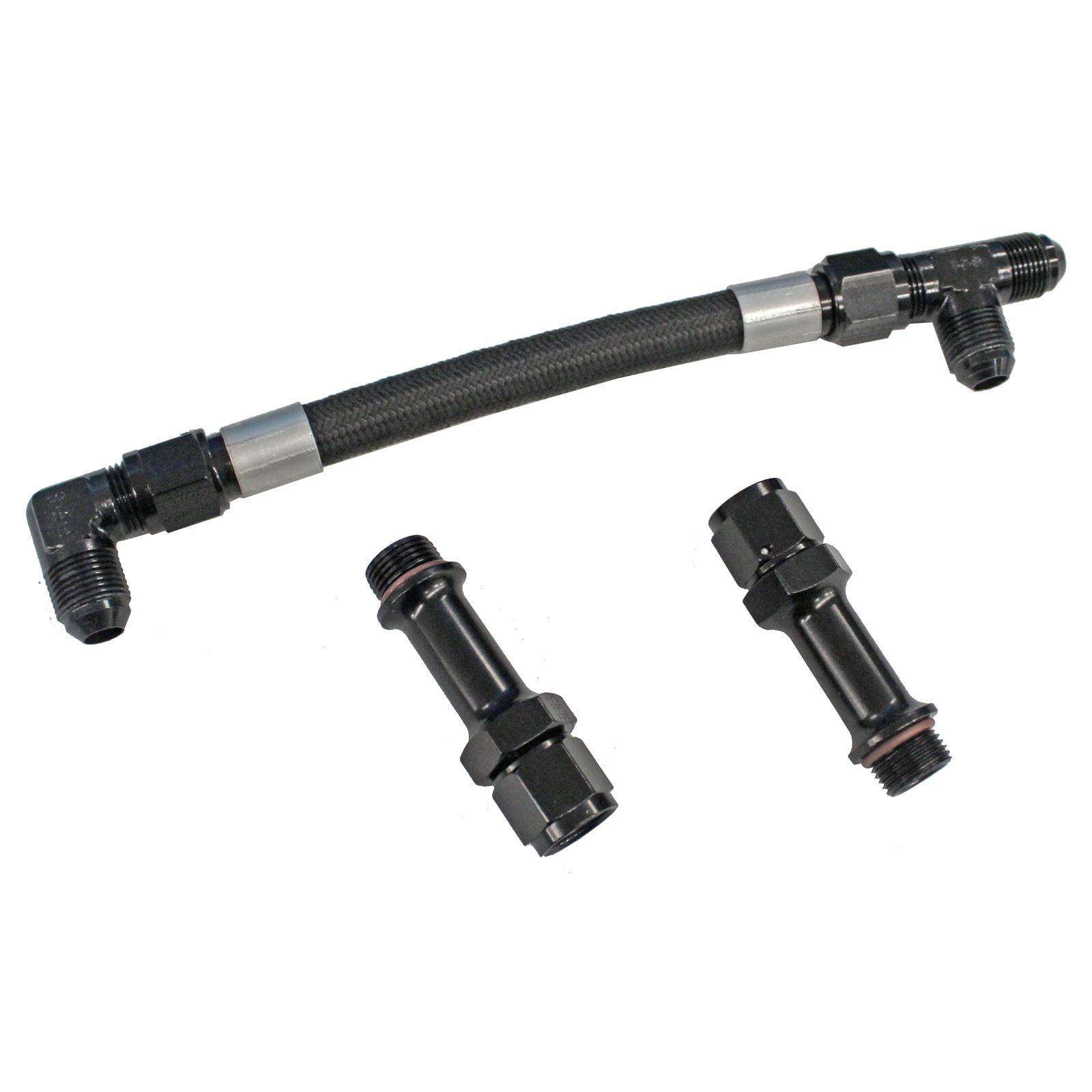 Fragola Holley 4150 Ultra HP Sportsman Fuel Line Kit (-8AN O-Ring Fuel Inlets)