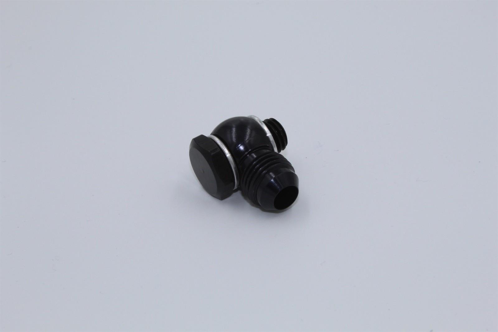 Fragola -6AN Male Banjo x 10mm x 1.5 - Black