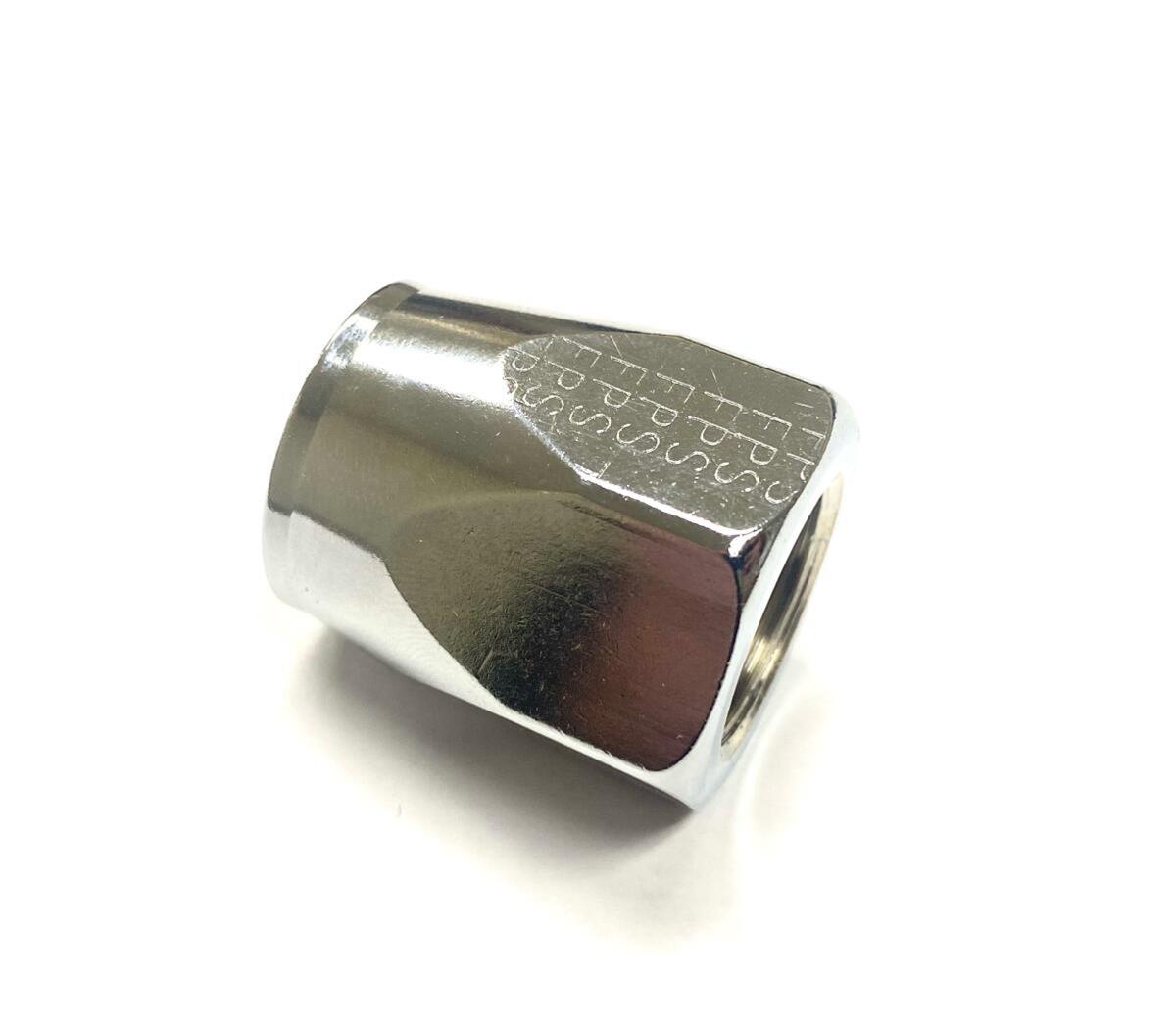 Fragola -12AN Socket Pro Flow End - Chrome